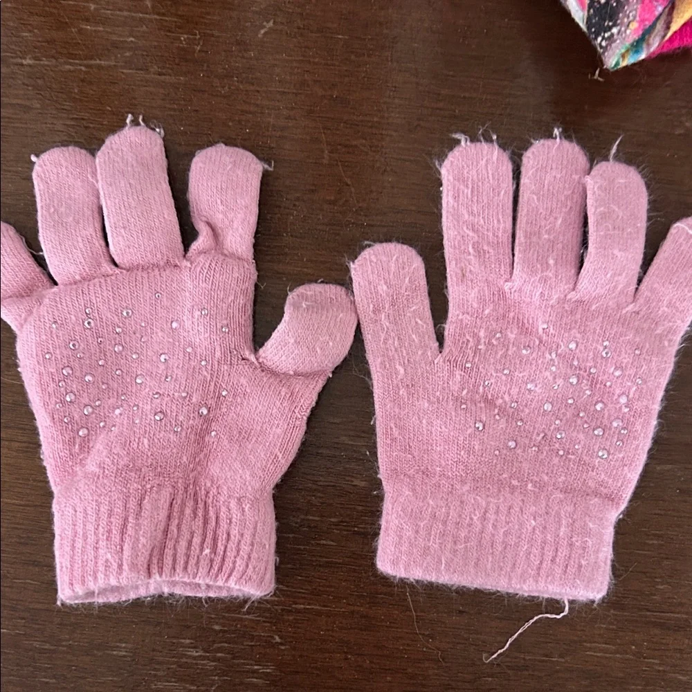GAP Kids Mittens Set - Pink, Red, Multicolor